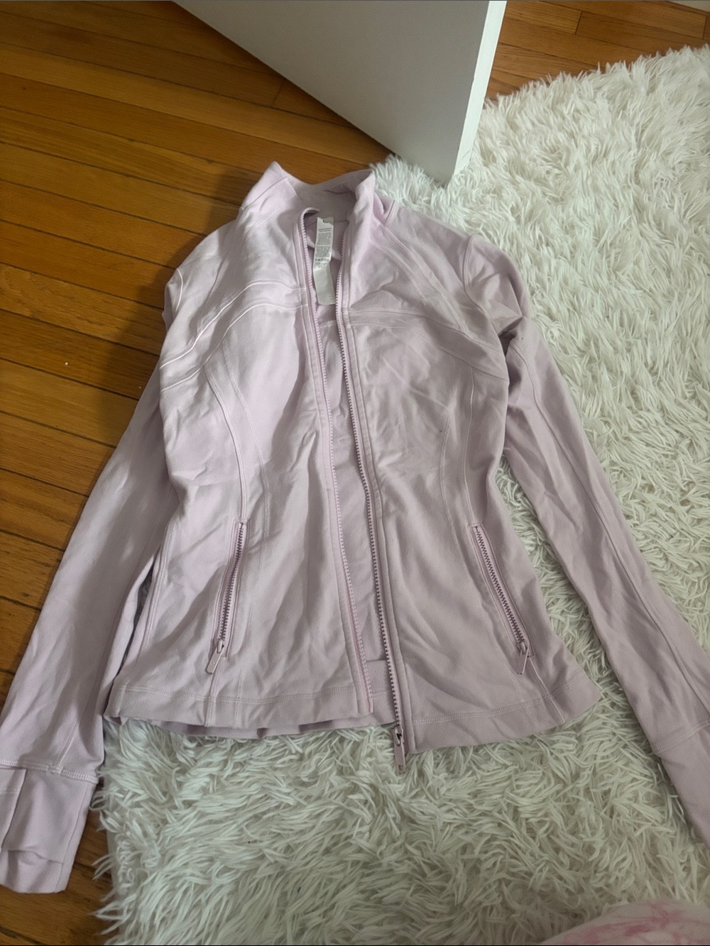 LuLu lemon Light Pink Women's Zip-Up Jacket